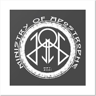 The Ministry Of Apostrophe Symbol Posters and Art